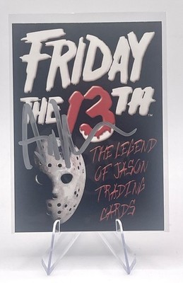 ARI LEHMAN Friday The 13th Jason Voorhees SIGNED Auto Card Beckett Authentic