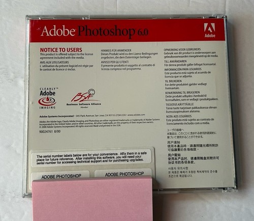 Adobe Photoshop 6.0 Windows English Full Version Retail 1999 Software with Box - Picture 5 of 13