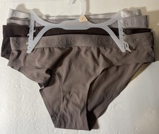 Danskin 4- Pack Women  s Hipster Panties Nylon Spandex Size- Large