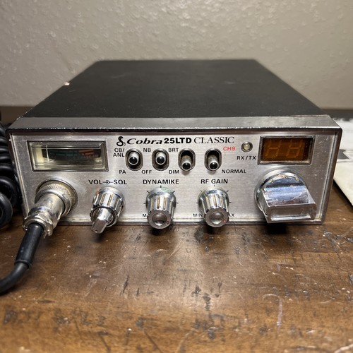 RADIO CB COBRA 25-LTD CLÁSICA 2 VÍAS 40 CANALES DE COLECCIÓN - Imagen 2 de 6