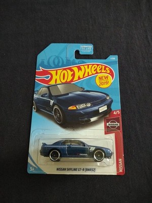Hot Wheels Nissan Skyline GT-R (BNR32) Blue HW Nissan Series 4/5