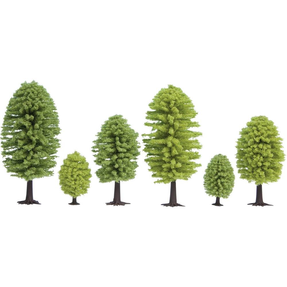Arbres forêt de feuillus NOCH 26801 pour maquette et diorama, 50 à 90 mm, lot de 25