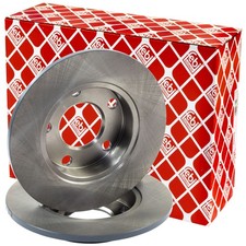 Bremsscheibe Brems hinten FEBI 23570 für Audi Coupe 80 A4 Avant Seat Exeo ST 