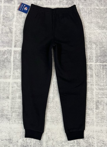 Champion Sweatpants Youth Black Logo Jogger Pants Boys Size Medium - Picture 3 of 9