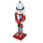  Nussknacker-Figur: 25,5 cm große Nussknacker-Figur aus Holz –