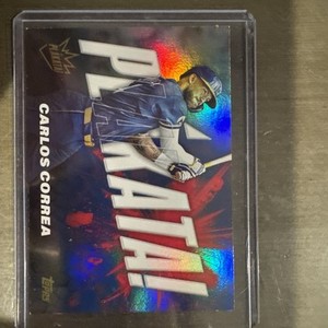 2025 Topps Series 1 CARLOS CORREA PLAKATA! Case Hit SSP Minnesota Twins
