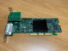 MATROX G550 32M G55 MDHA32DB Graphics Card AGP 7012-03 High Profile TESTED 