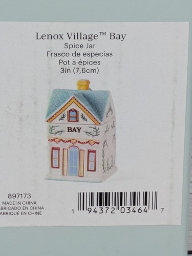 Lenox Spice Village Porzellan BAY House Dose 2. Edition Neu Open Box  - Bild 12 von 18