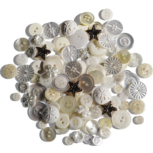 2 Pack - Buttons Galore Treasure Box-Sea Salt - TBX-102 - Bild 2 von 2
