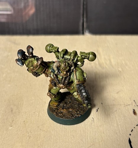 40k Death Guard Champion *dipinto* metallo fuori produzione - Foto 6 di 6