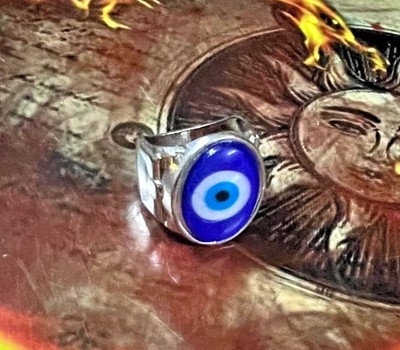 Negative Energy Destroy Bless Rare Protection Ring GOOD LUCK PROTECTION++