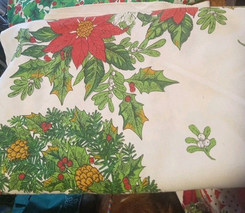 Mantel de Navidad retro moderno vintage de mediados de siglo ovalado 60,X80  - Imagen 3 de 9