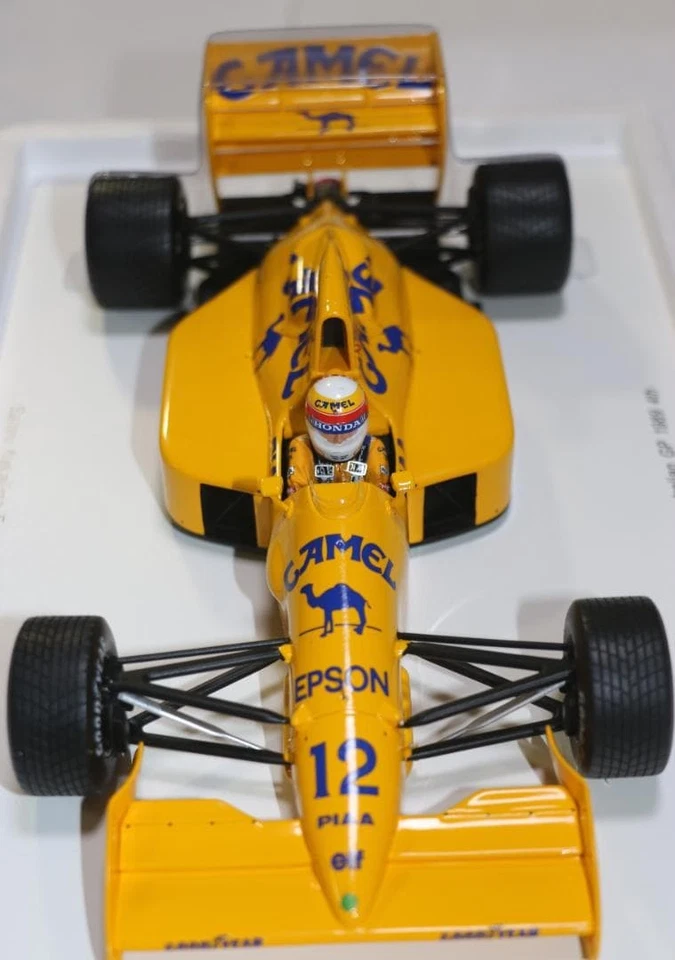 Spark ROM Lotus Judd 101 1989 Satoru Nakajima 1/18 Limited 155/250 Model - Immagine 3 di 4