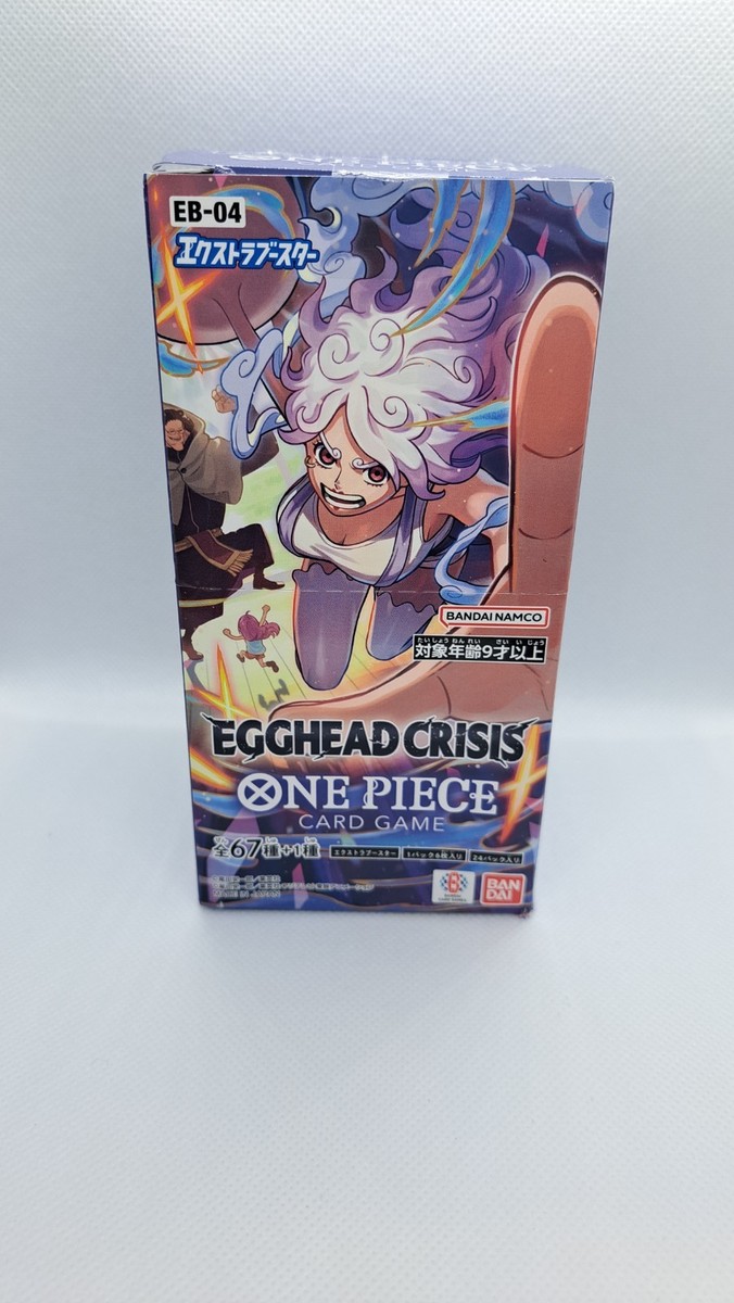 One Piece Card Game EB-04 Egghead Crisis Booster Box OP JP US