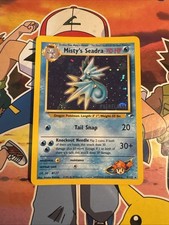Misty's Seadra (Prerelease) 009/132 Wotc Promo Holo (NM) English