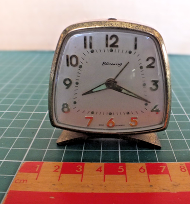 #ad #ad VINTAGE BLESSING ALARM CLOCK B SPARES REPAIRS GBP 10.00