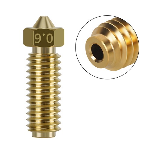 For Anycubic Kobra 3 Nozzle Brass Hardened Steel 3D Printer Volcano Nozzles - Photo 27/34
