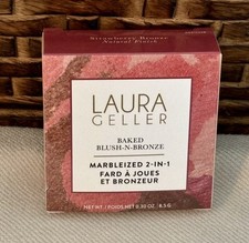 Laura Geller  Baked Blush-N-Bronze 2 in 1 Strawberry Bronzer  NEW in Box