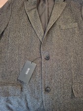 NWT Hugo BOSS Men's Blazer Jacket Tweed Size 42 Pasolini Model NEW
