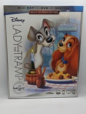 Disney's Lady And The Tramp Signature Edition Bluray + DVD Factory Sealed