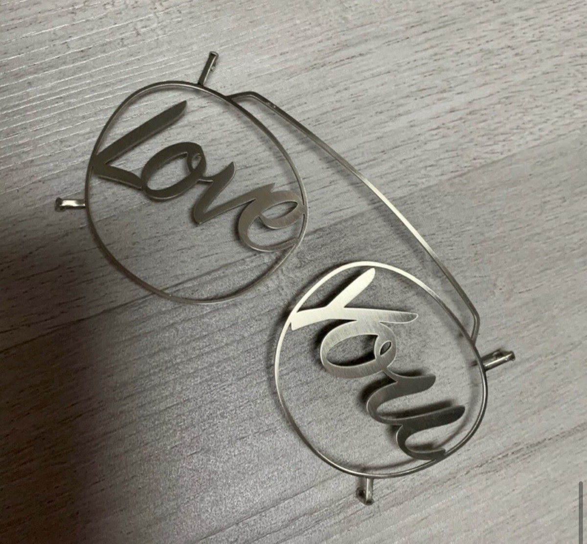 NWT Alice + Olivia Walker Love You Sunglasses Alice + Olivia Walker “Love You” Sunglasses. Brand New  main image 4