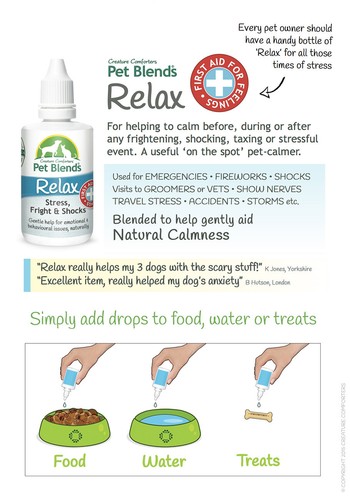 REMEDIO NATURAL PARA MASCOTAS CALMA MIEDO ANSIEDAD SEPARACIÓN IRA Perro Gato Caballo Mascotas - Imagen 13 de 25