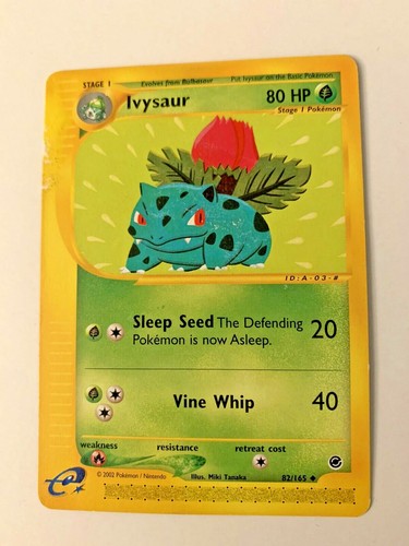 IVYSAUR - 82/65 - Expedition Base Set - Common - Pokemon e-Card Series - 2002 - Picture 1 of 2