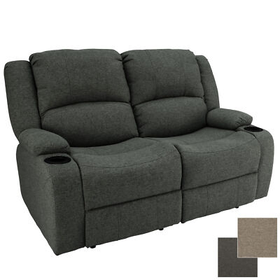58 Cloth Powered Double Wall Hugger Recliner Sofa Couch RV Furniture Fossil eBay