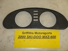1999 SKI-DOO MXZ 600 ZX chassis oem dash panel bezel gauge holder mount plate