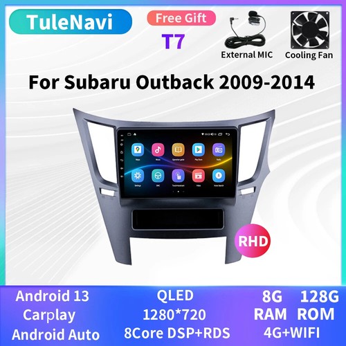 Unidad principal de radio de coche GPS automático Android para reproductor de video multimedia Subaru Outback - Imagen 35 de 40