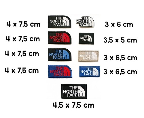 patch toppa The North Face decorazione termoadesiva ricamata da stirare o cucire - Afbeelding 2 van 11