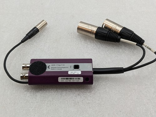 Miranda PicoLink ADX-172P/110 Dual 110ohm AES/EBU Demultiplexer w/ power supply - Picture 2 of 5