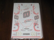 NASCAR 1/24 8 JR Motorsports Dale Earnhardt Jr Chevy Waterslide Decals Vintage