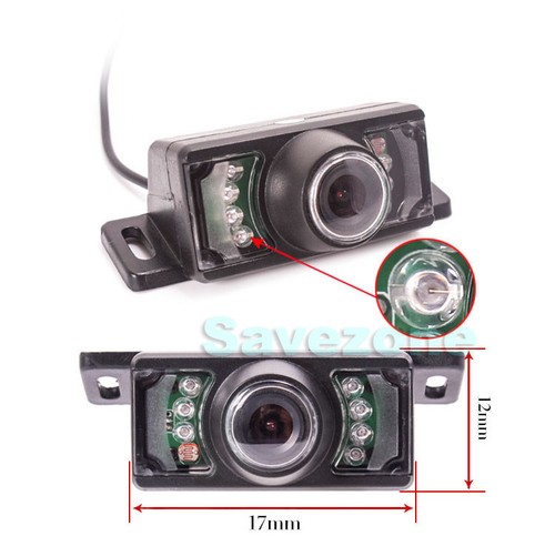 Wireless Reversing Parking Camera 7LED + 7" TFT LCD Car Rear View Monitor Kit - Picture 10 of 12