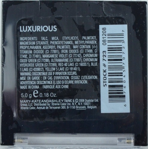 Mary-Kate And Ashley Eye Glam Eye Shadow Trio - Luxurious #723 - Sealed - 3 Pack - Picture 3 of 4