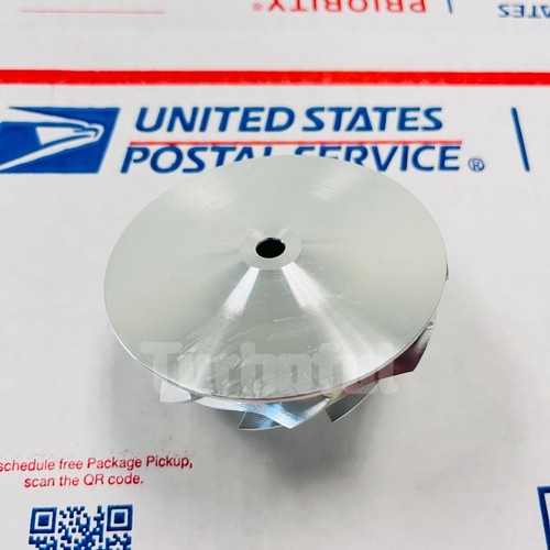 Billet Point Milled Turbo Compressor Wheel for G35-900 Reverse Rotation - Picture 4 of 5