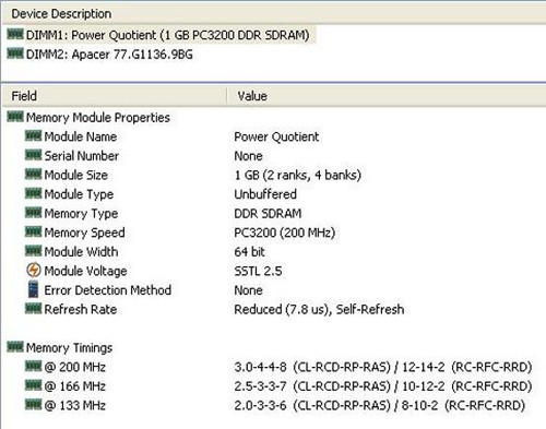 Albatron KX18D Pro II Mobo with Athlon XP 2800+ CPU and 2 GB RAM - Test OK! - Picture 8 of 9