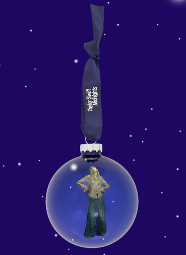 Taylor Swift Midnights Era Ball Ornament- Christmas Merch NEW - 第 1/2 張圖片