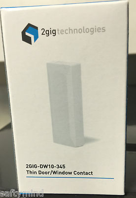 Brand New 2gig 2gig Dw10 345 Wireless Thin Door Or Window Sensor Battery Magnet Ebay