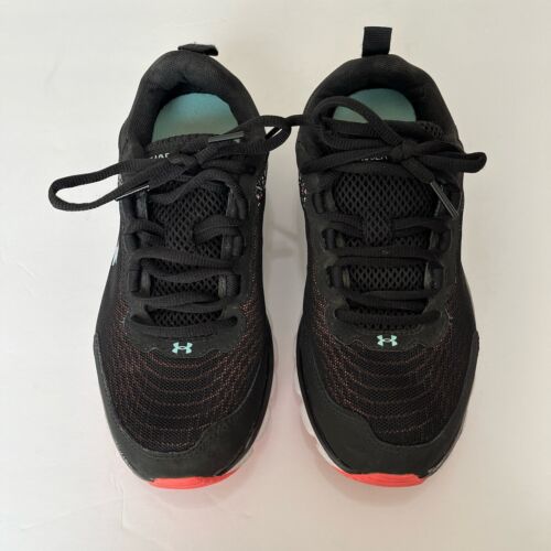 Under Armour Sneakers Womens Size 7.5 D Black Charged Assert Running