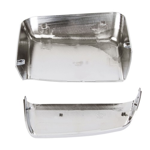 Cubierta de tapa de espejo retrovisor de remolque apta para Chevy Silverado GMC Sierra 2014-2019 cromada - Imagen 10 de 11
