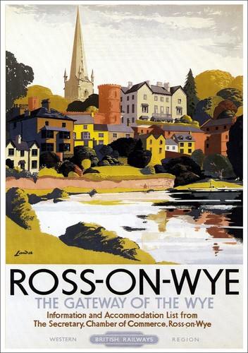 UK Holiday Posters Prints Towns Travel Vtg Advert Picture Home Decor Art Gift - Picture 213 of 262