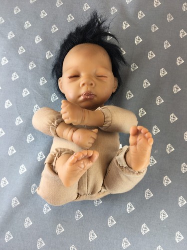 12 BB19 - Newborn African American Baby Smol Small - Picture 14 of 17