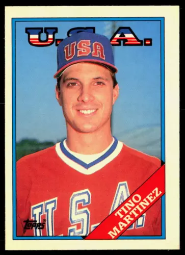 Tino Martinez 1988 Topps Traded Limited Edition (Tiffany) #66T Tiffany