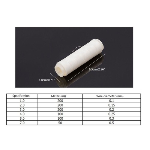 Elastic Thread Sea Fishing Tying Per Spool Stretchy Invisible Sea Fishing line - Picture 8 of 13