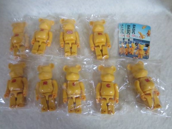 Medicom Be@rbrick Bearbrick Series 38 BASIC 9P 9pcs Set /"B,E,@,R,b,R,I,C,K/"