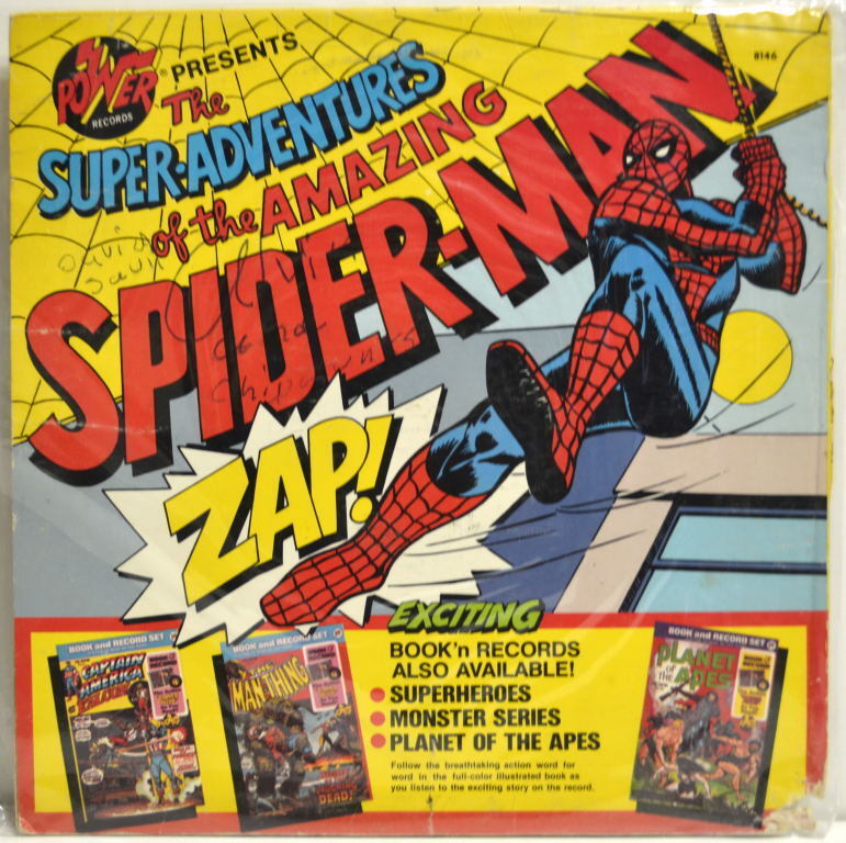 Adventures Of The AMAZING SPIDER-MAN And Friends LP Album