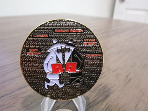 CIA Information Operations Center IOC Cyber Security Spy vs Spy Challenge Coin - Bild 2 von 9