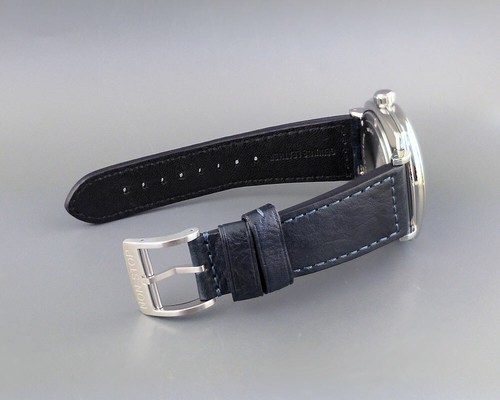 Orologi Non-Stop Cuscino Argento Navy SNSW T5 Titanio Chirurgico 46mm $1.800 Nuovi con scatola - Foto 8 di 12