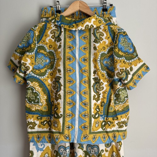 Haute Hippie Linen Boho Set Rare Find, Pockets, Size XS Pants & Small Top - Picture 6 of 13